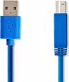 Nedis USB 3.0 Cable USB-A male - USB-B male 2m (CCGP61100BU20)